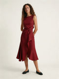 Women Dress | Midi Pleated Dress