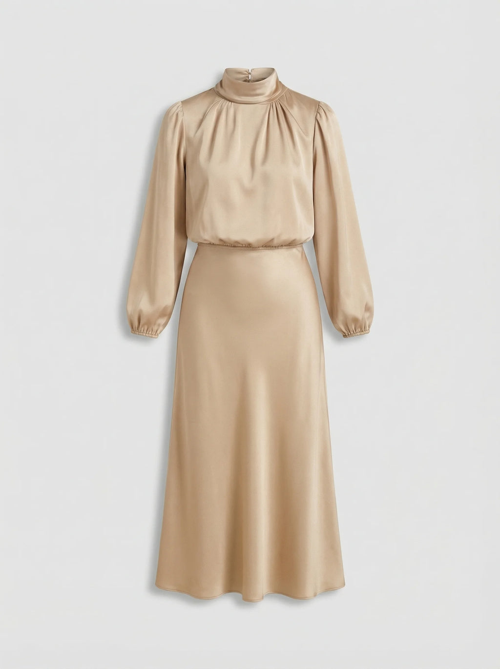 Women Dress | Midi Dress With Sleeves