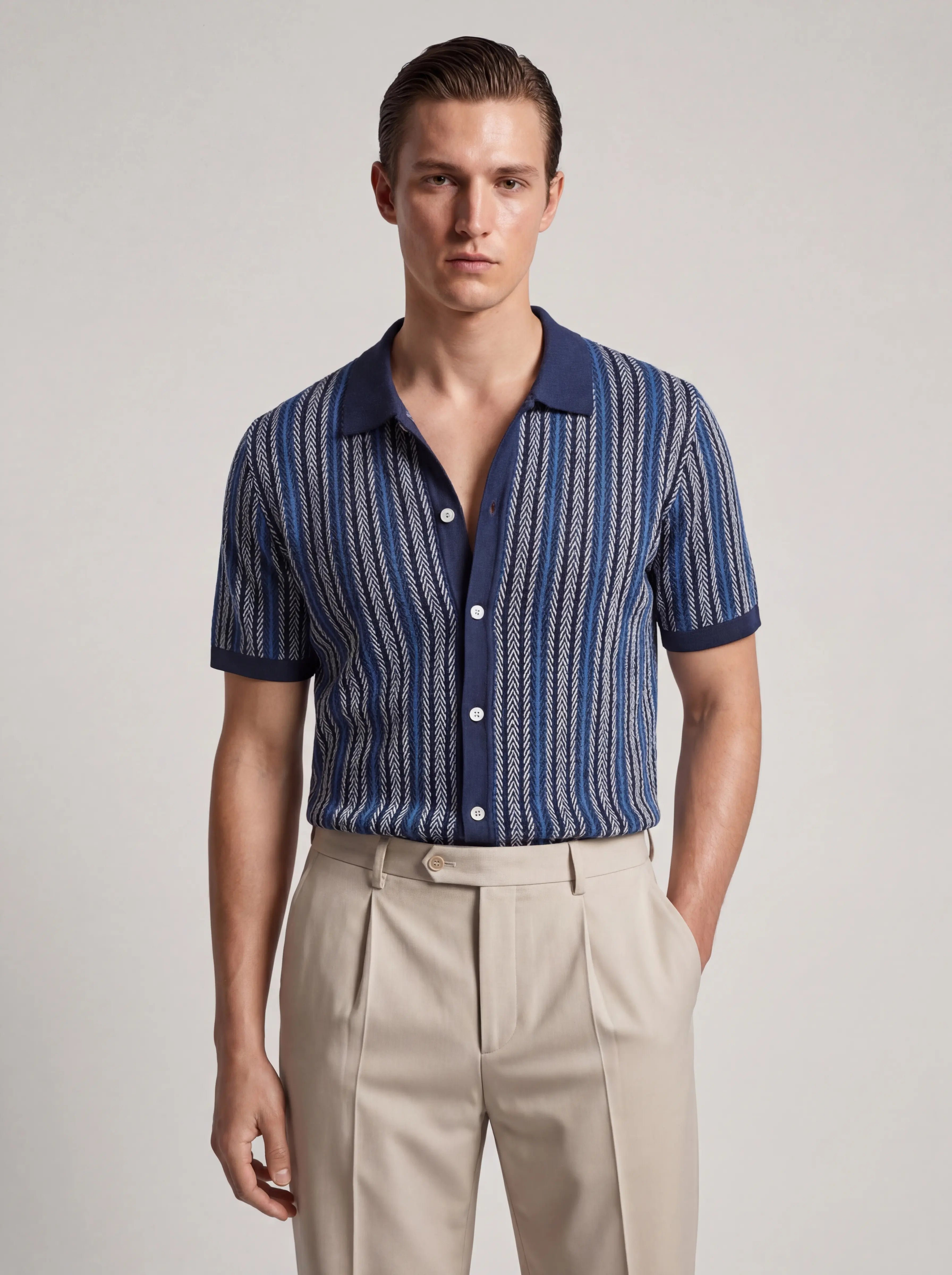 Shirt For Men | Short Sleeve Button Shirt