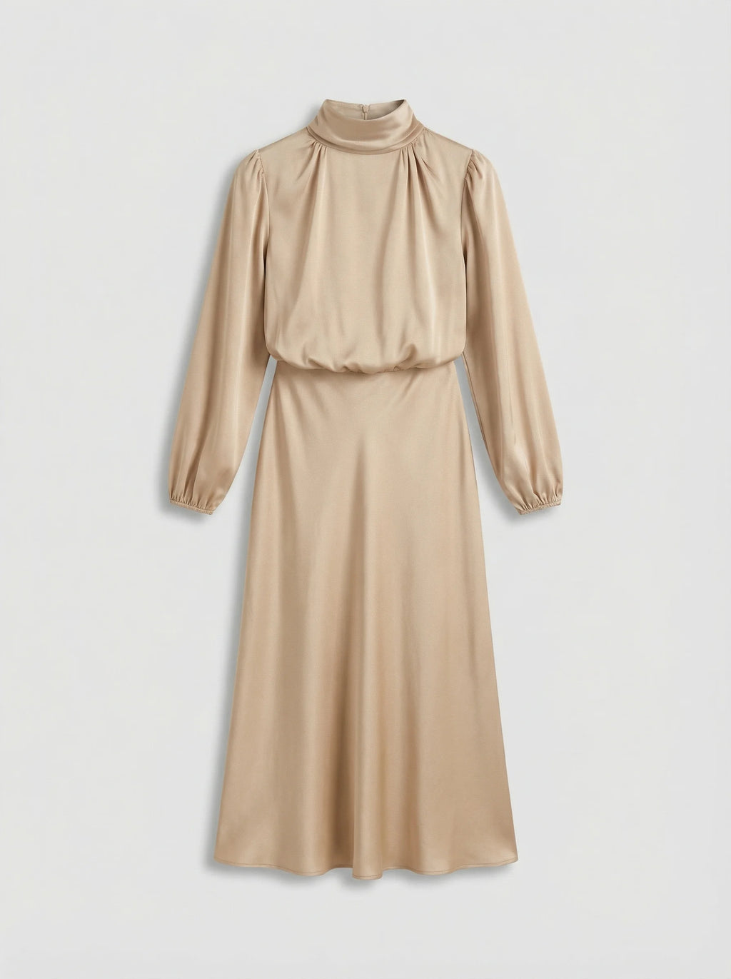 Women Dress | Midi Dress With Sleeves
