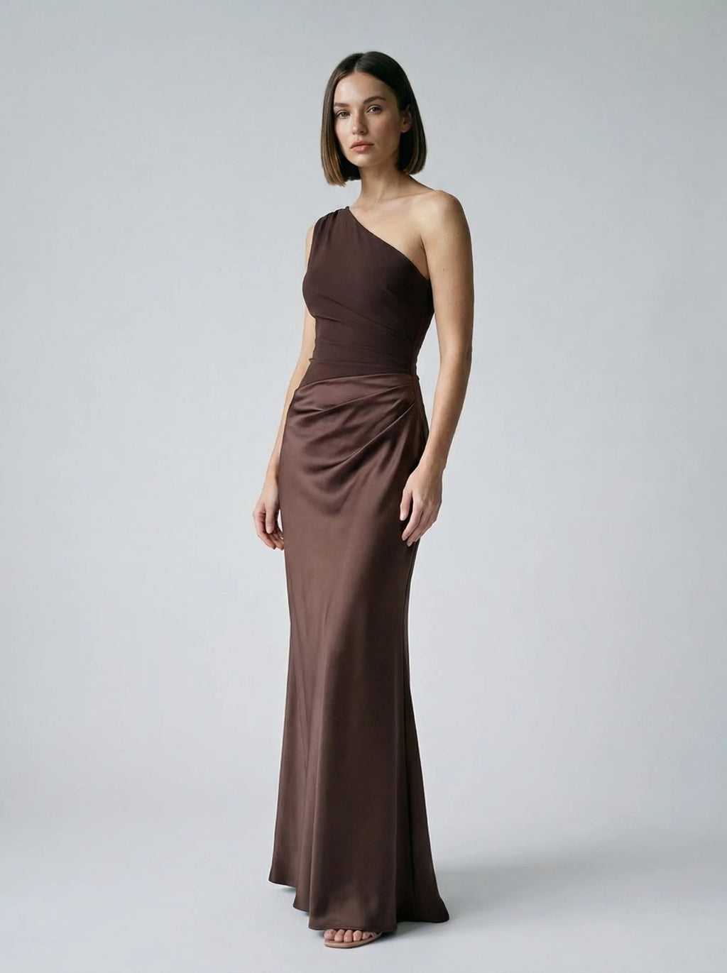 Women Dress | Maxi One Shoulder Dress