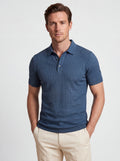 Mens Polo Shirt | Textured Polo Shirt