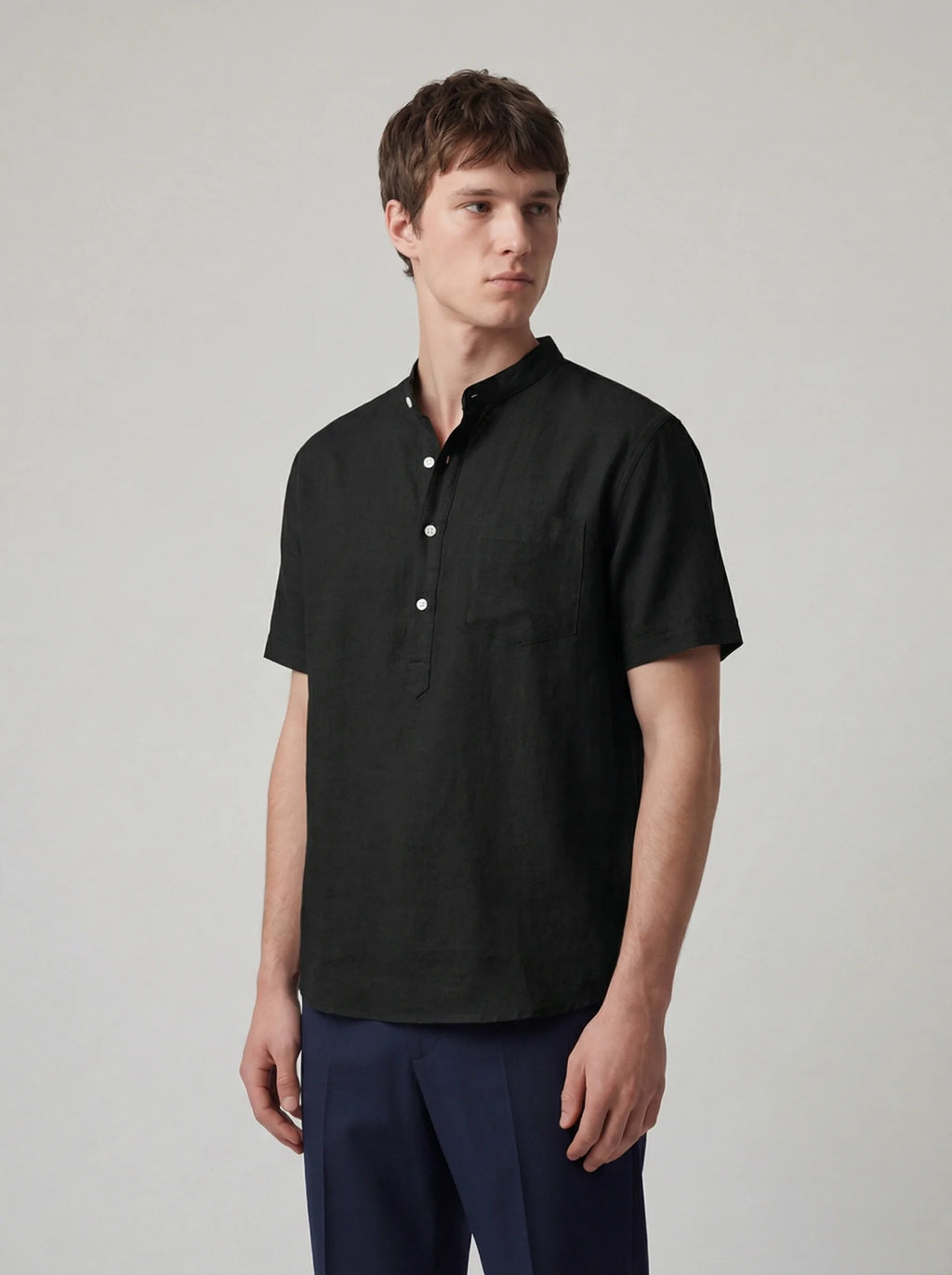 Mens Casual Shirt | Loose Fit Beach Shirt
