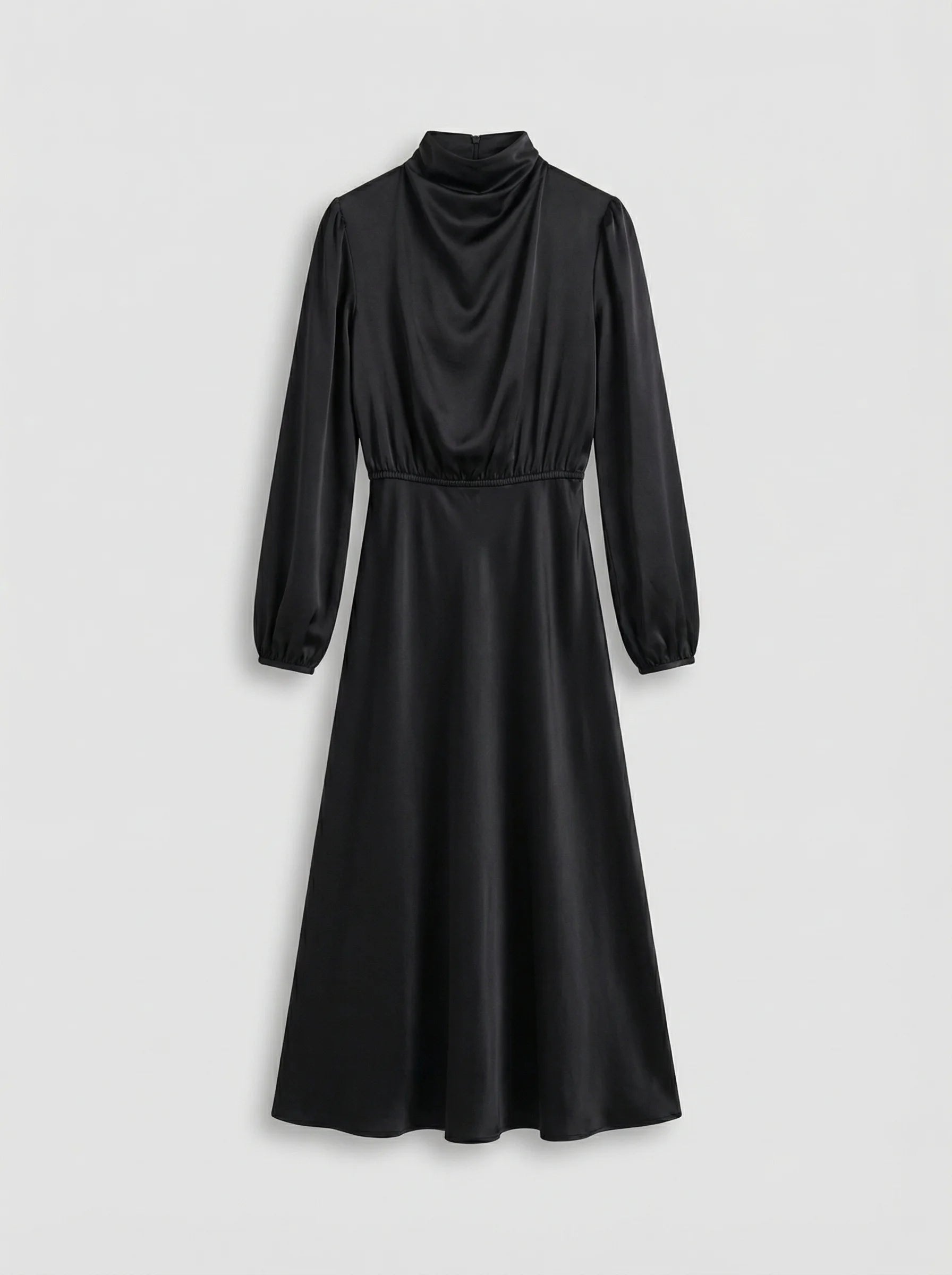 Women Dress | Midi Dress With Sleeves
