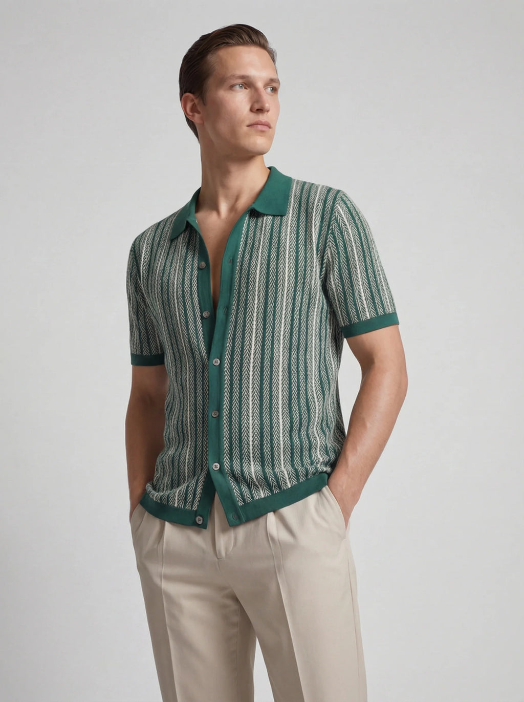 Shirt For Men | Short Sleeve Button Shirt