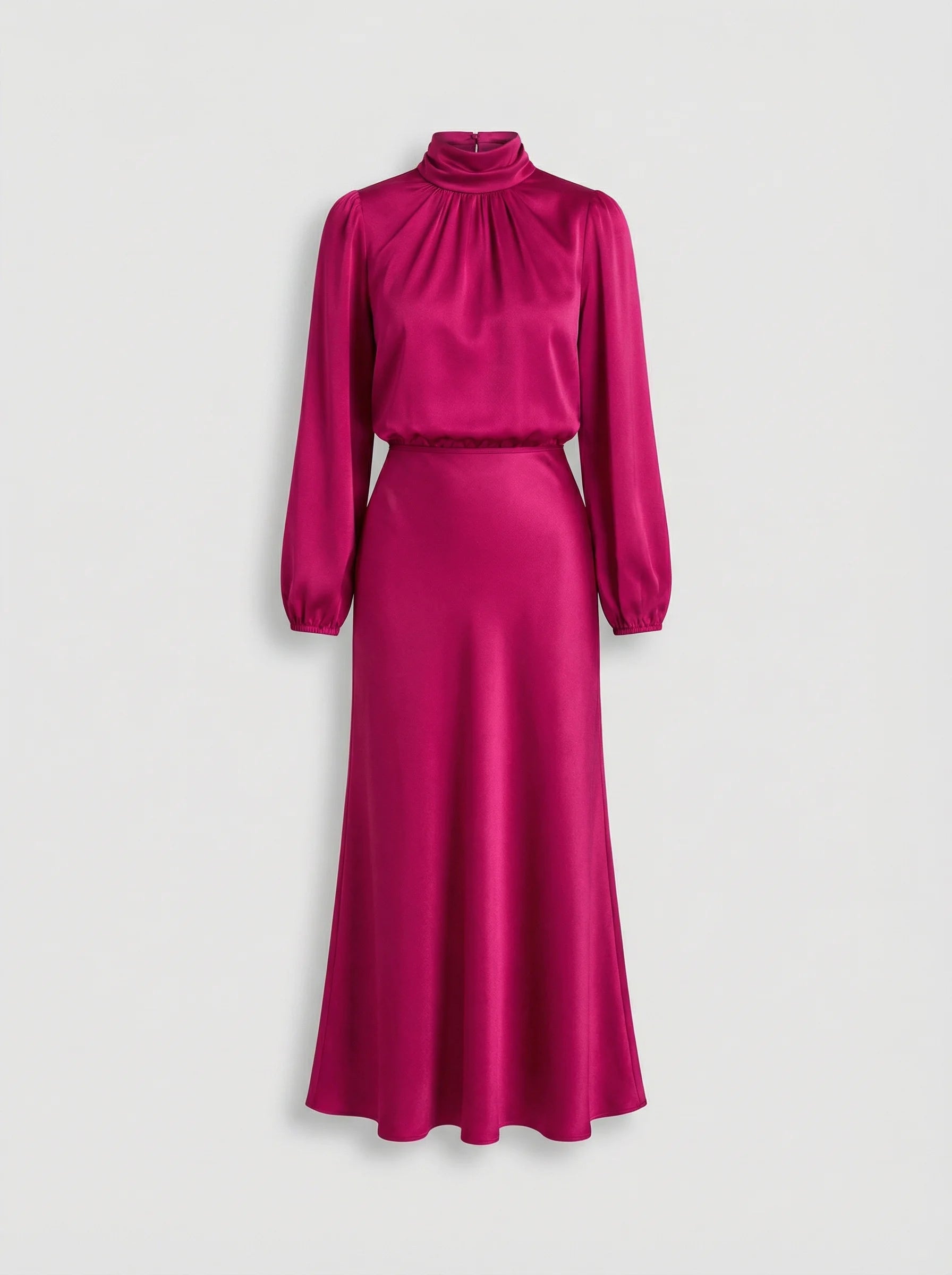 Women Dress | Midi Dress With Sleeves