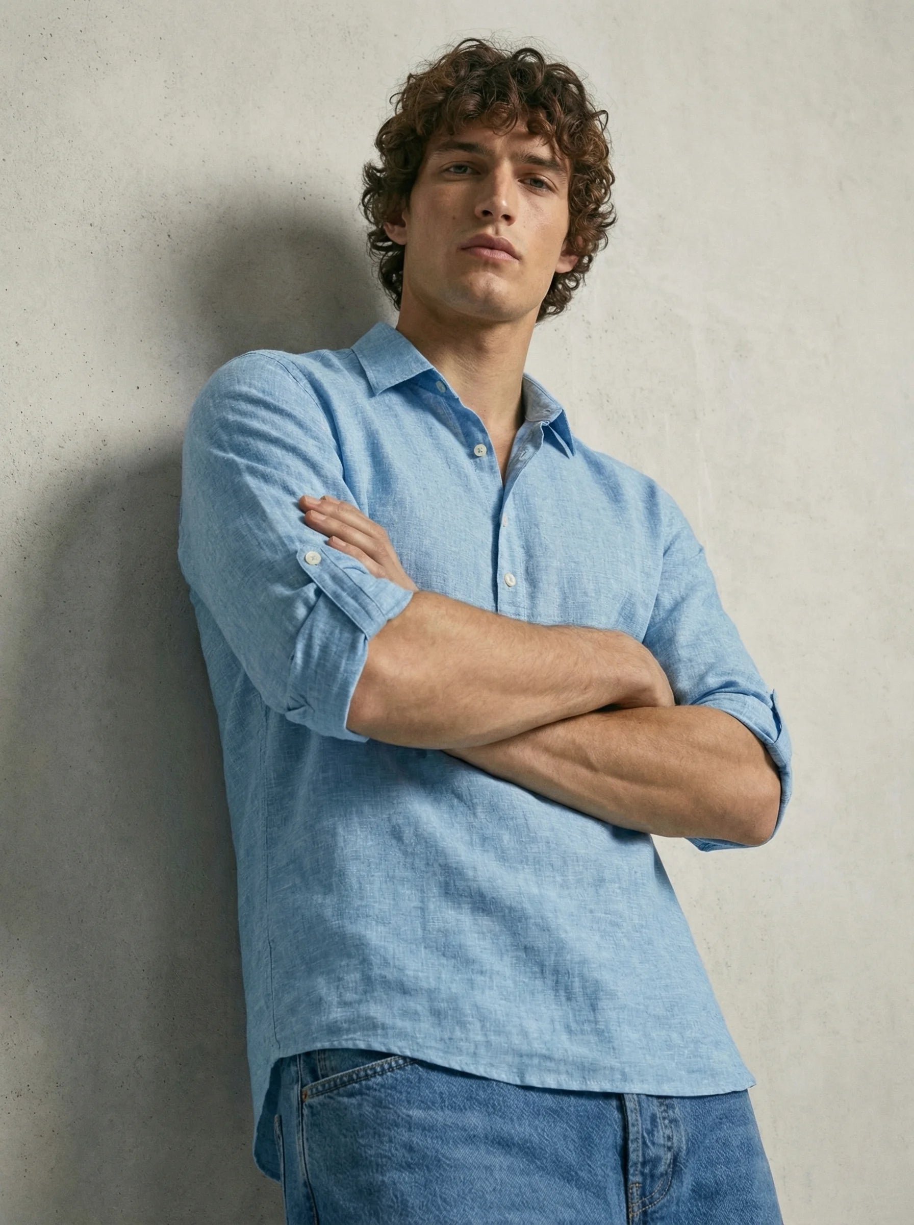 Mens Polo Shirt | Long Sleeve Polo Shirt