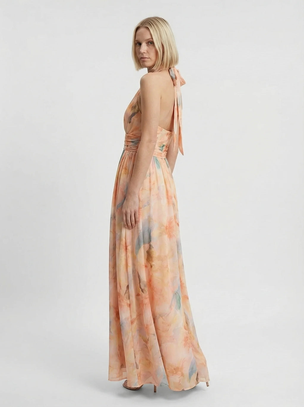 Women Dress | Halter Neck Summer Dress