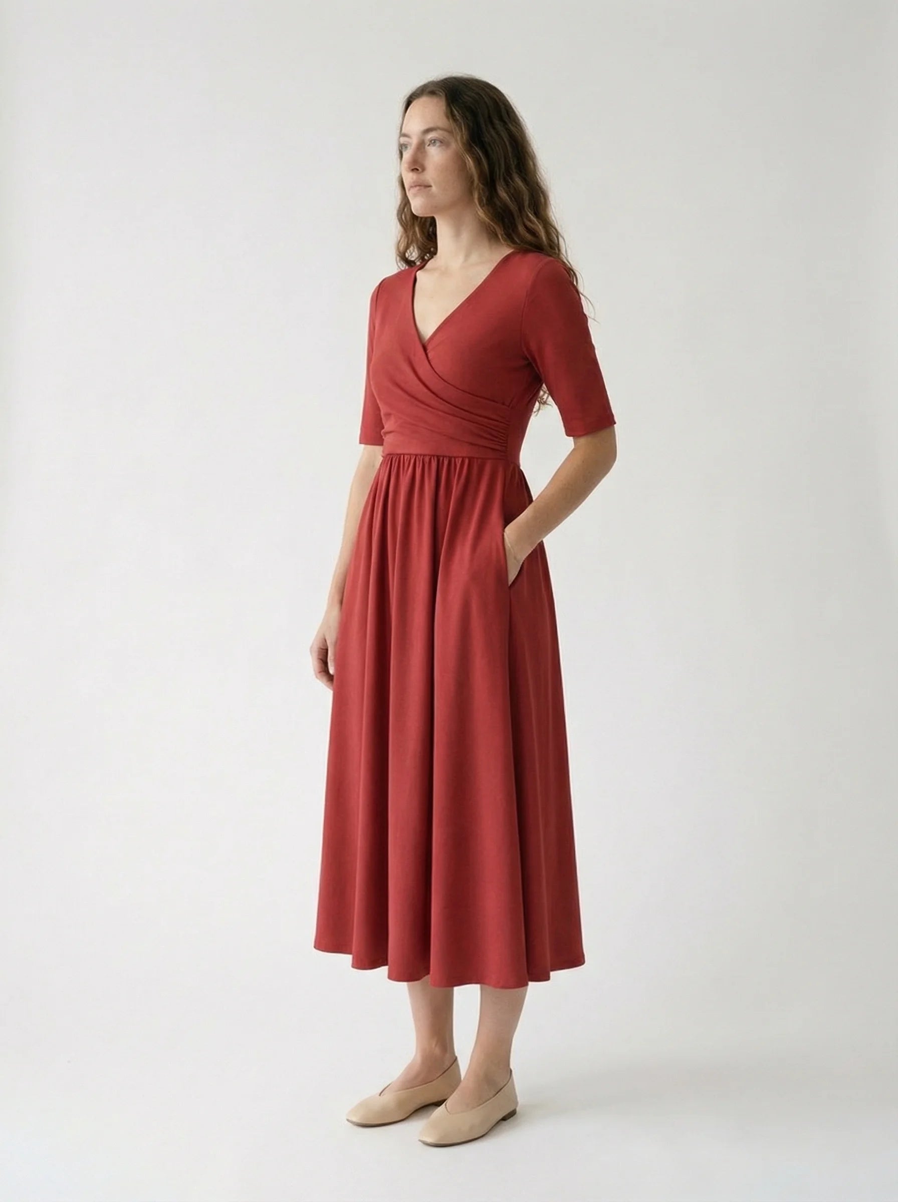 Women Dress | Summer Dress V Neck