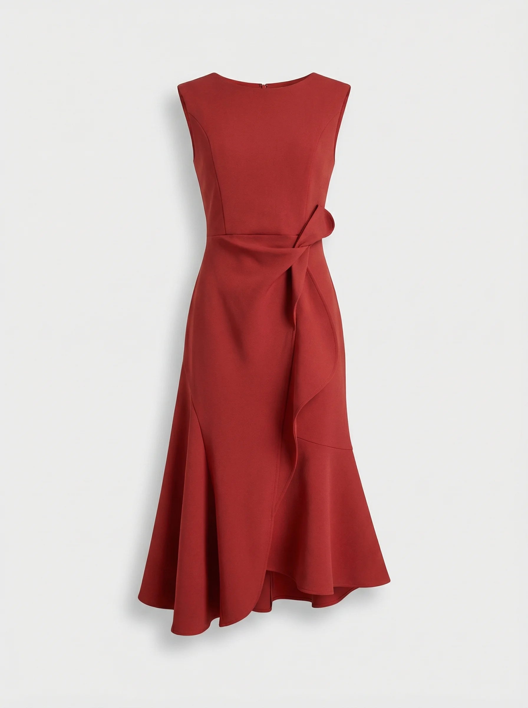 Women Dress | Midi Pleated Dress