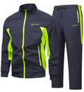 Men's Full-Zip Tracksuit Set | Stand Collar · Faylori