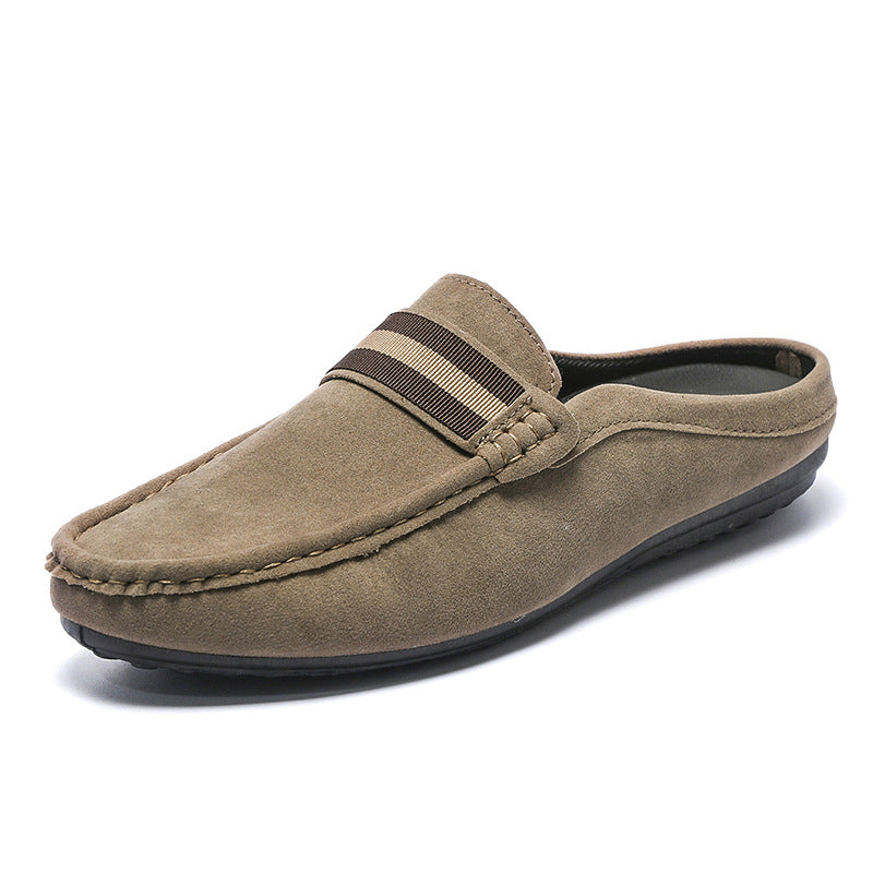 Men's Slip-On Loafers | Open Heel · Faylori