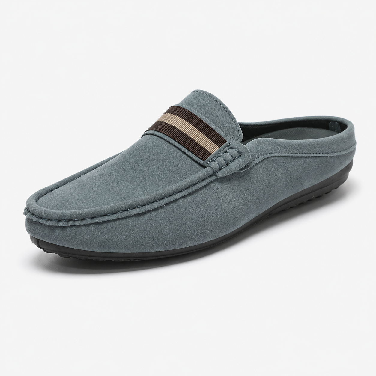 Men's Slip-On Loafers | Open Heel · Faylori
