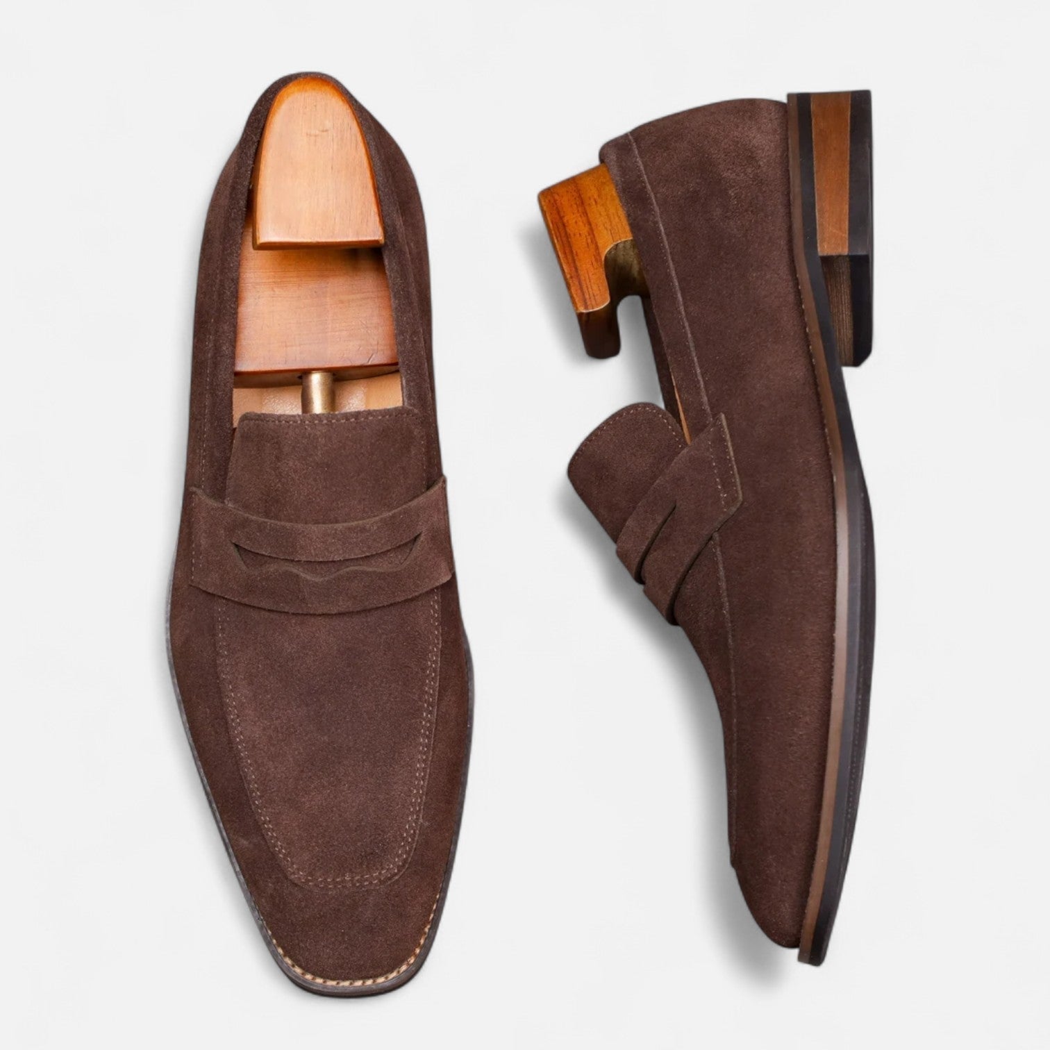 Men's Slip-On Loafers | Penny Strap · Faylori