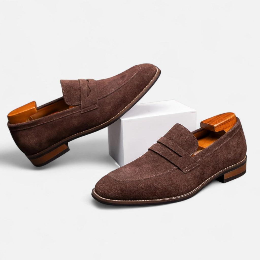 Men's Slip-On Loafers | Penny Strap · Faylori