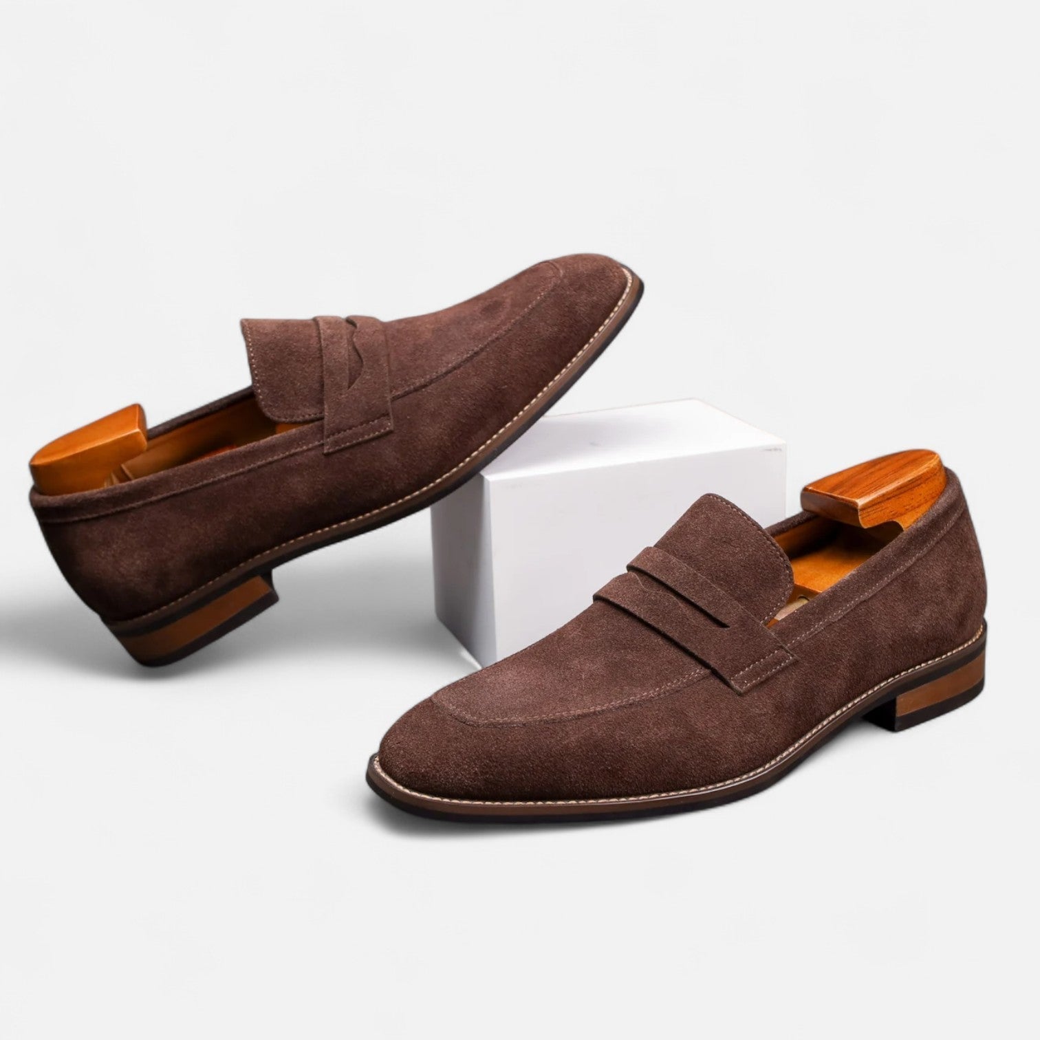 Men's Slip-On Loafers | Penny Strap · Faylori