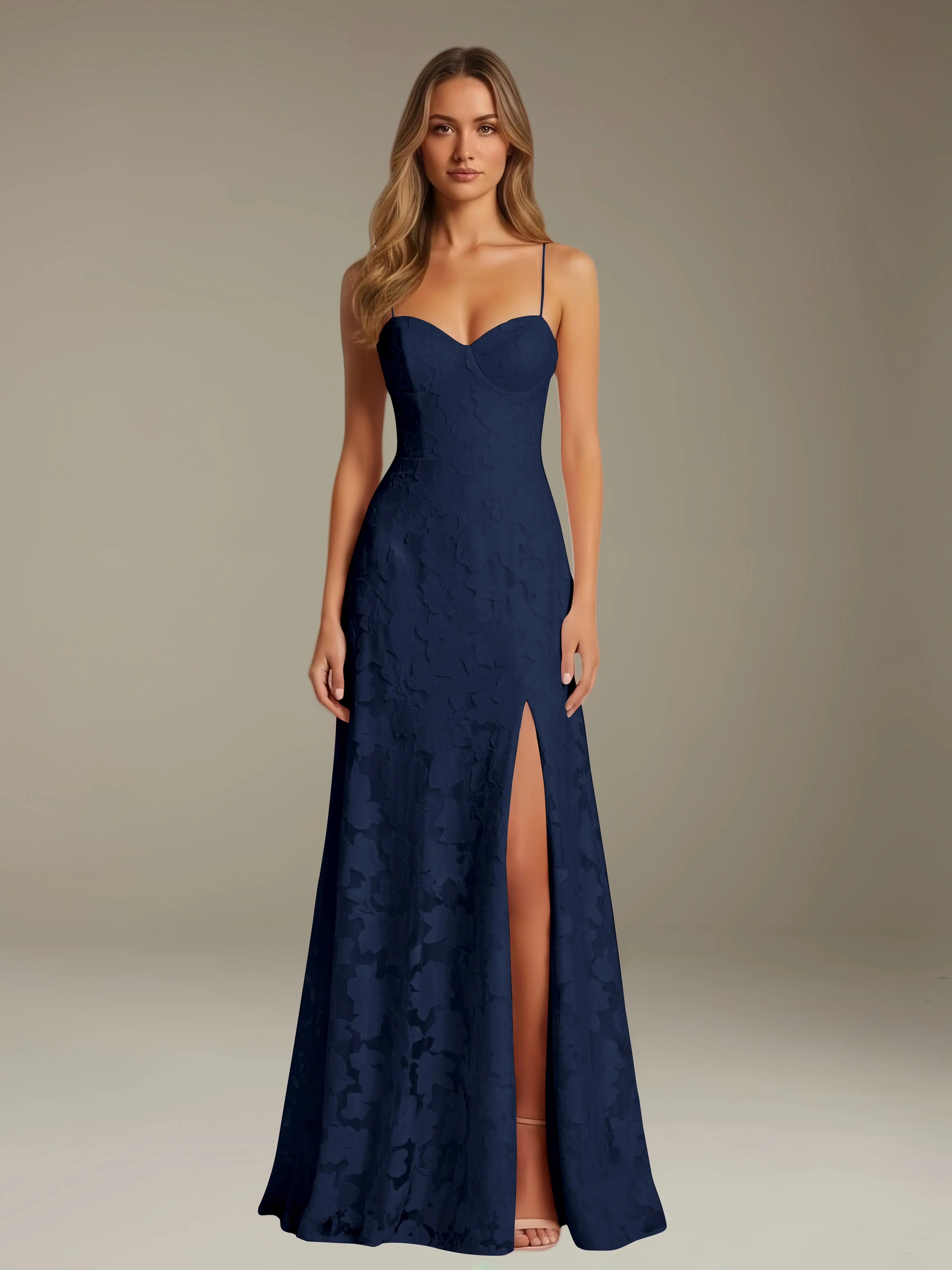 Vivienne | Women's Sweetheart Gown | Side Slit · Faylori