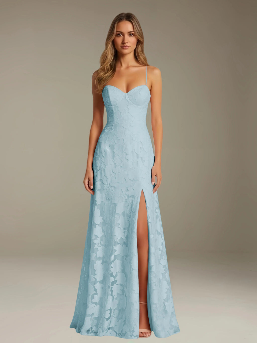 Vivienne | Women's Sweetheart Gown | Side Slit · Faylori