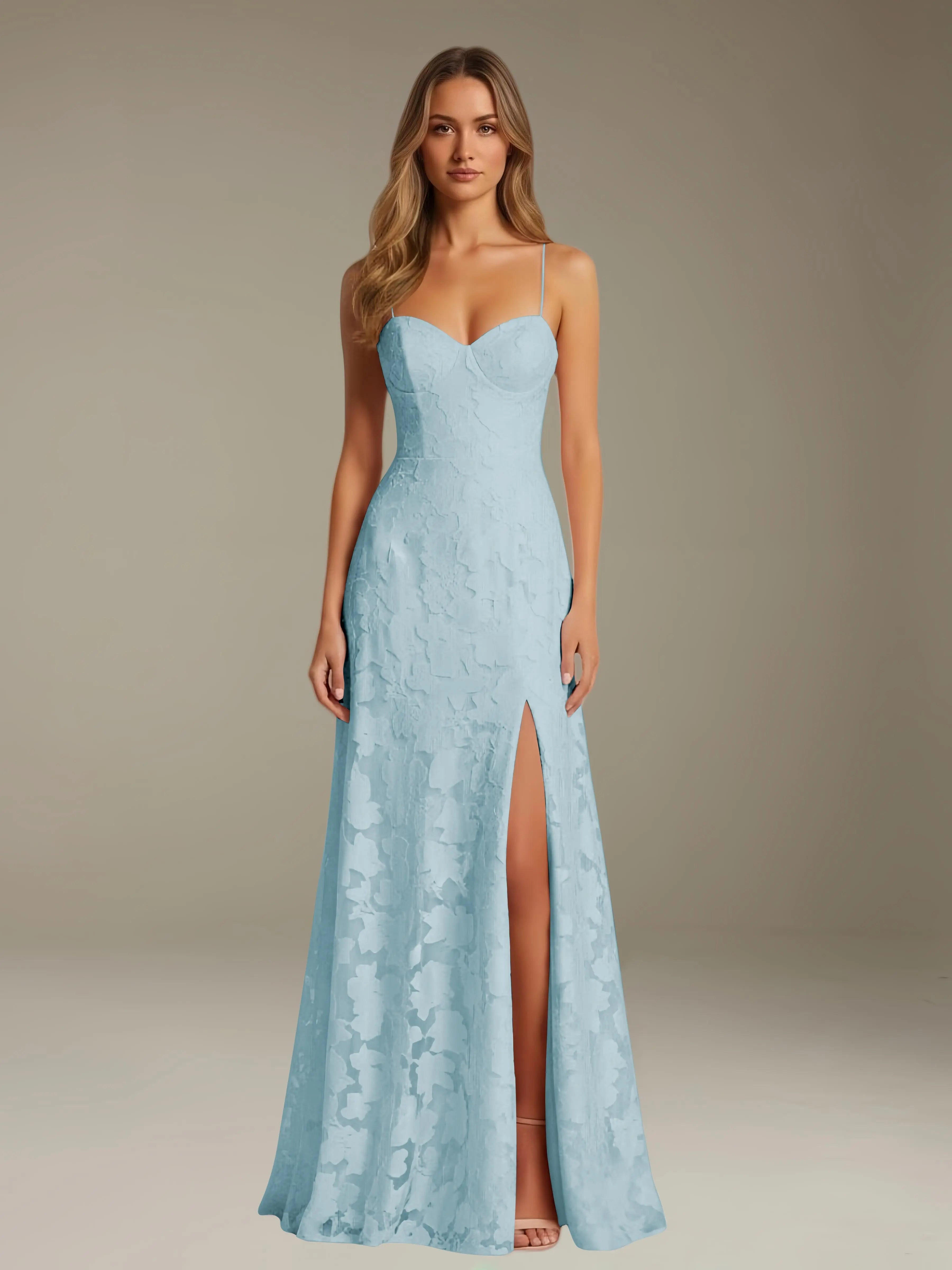 Vivienne | Women's Sweetheart Gown | Side Slit · Faylori