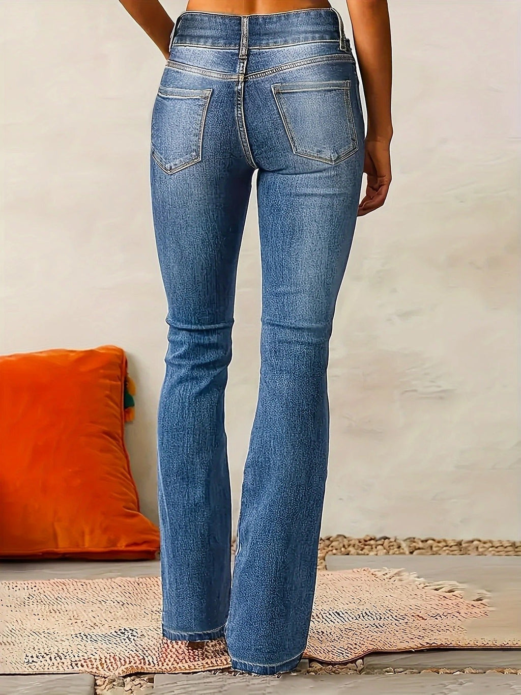 Women's Flare Jeans | Double-Button Waist · Faylori