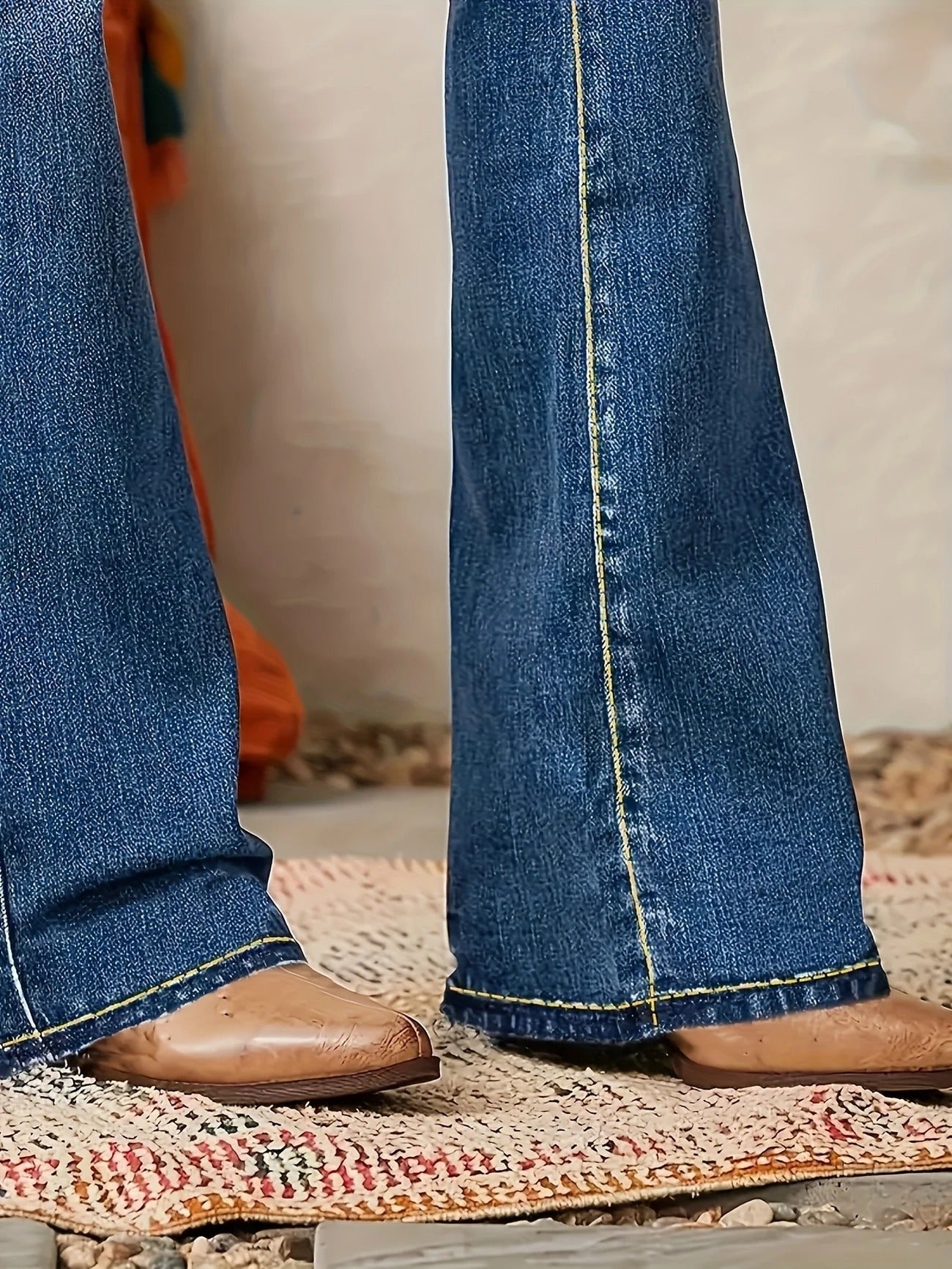 Women's Flare Jeans | Double-Button Waist · Faylori