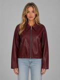 Women's Full-Zip Jacket | Collared Neck · Faylori