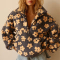 Women's Half-Zip Pullover | Floral Print · Faylori