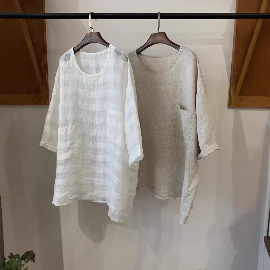 Women's Oversized Tunic | Patch Pocket · Faylori