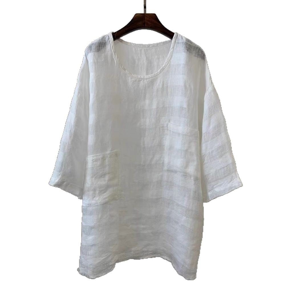 Women's Oversized Tunic | Patch Pocket · Faylori