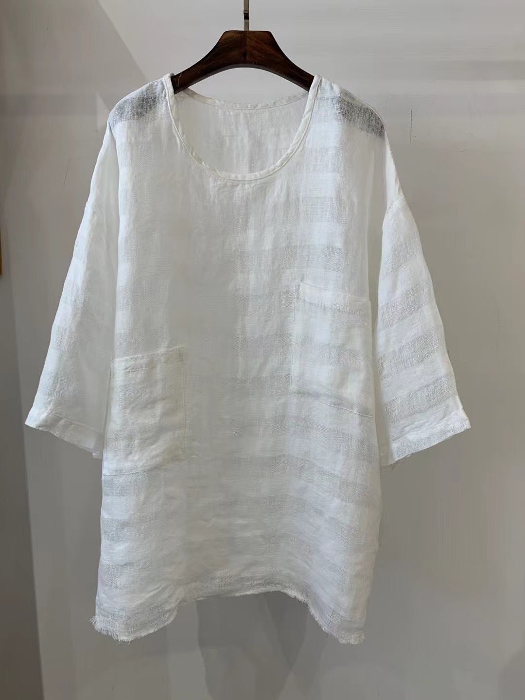 Women's Oversized Tunic | Patch Pocket · Faylori