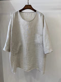 Women's Oversized Tunic | Patch Pocket · Faylori