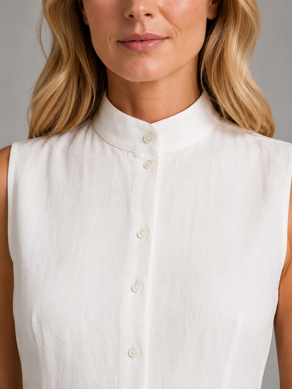 Women's Sleeveless Set | Button Top · Faylori