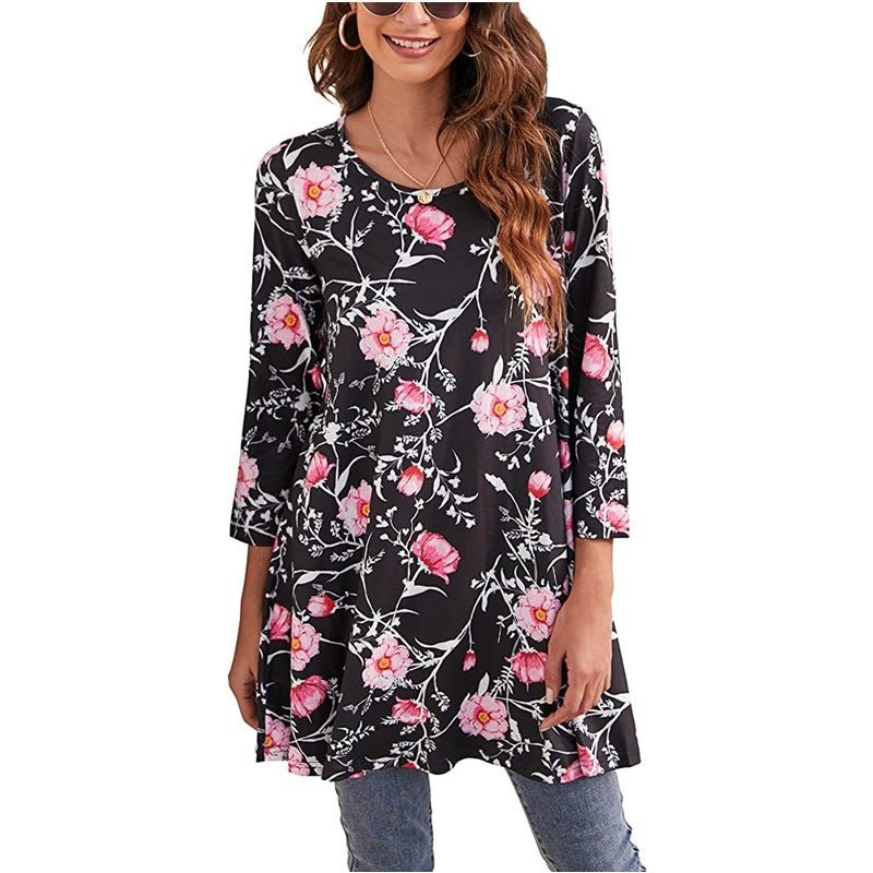 Women's Swing Tunic | Mandala Print · Faylori