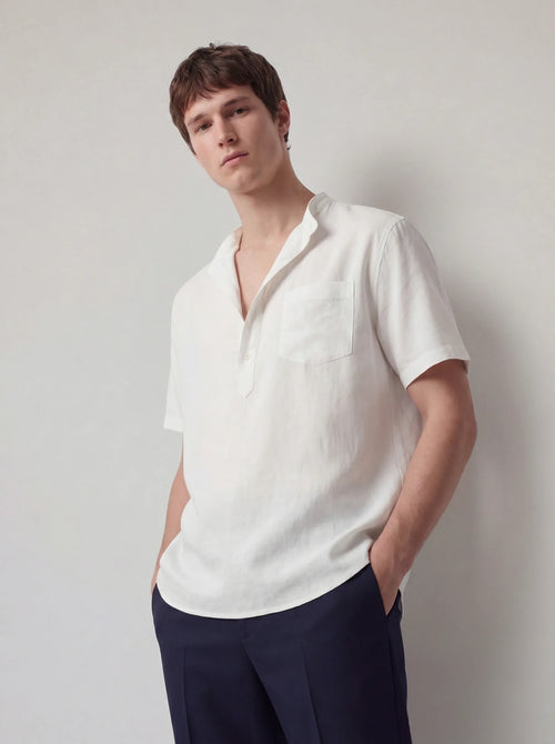 Mens Casual Shirt | Loose Fit Beach Shirt