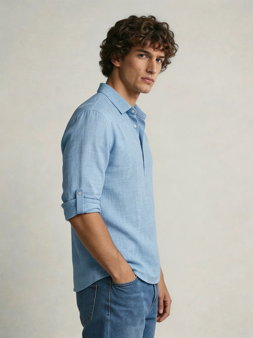 Mens Polo Shirt | Long Sleeve Polo Shirt