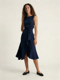 Women Dress | Midi Pleated Dress